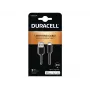 Duracell Sync-/Ladekabel 2 Meter Schwarz, 2 m, USB A, Lightning, 2.0, Schwarz