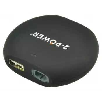 2-Power 12V Auto-Ladegerät 15-20V 90W + 2,1A USB, 15 V, Schwarz, 54 mm, 67 mm, 18 mm, 194 g