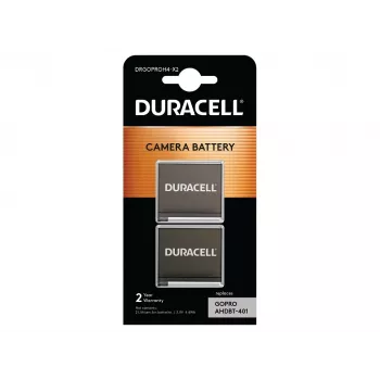 Duracell Kamera-Akku – ersetzt GoPro Hero 4 Akku, 2er-Packung