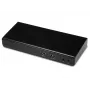 2-Power USB 3.0 Dual Display Docking Station, Docking, 3,5 mm, USB Type-A, USB Type-B, 10,100,1000 Mbit/s, Schwarz, 5 Gbit/s