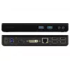 2-Power USB 3.0 Dual Display Docking Station, Docking, 3,5 mm, USB Type-A, USB Type-B, 10,100,1000 Mbit/s, Schwarz, 5 Gbit/s