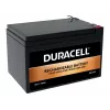 Duracell 12V 12Ah VRLA-Batterie, Blei-Vlies (VRLA), 12 V, 12 Ah, 12000 mAh, 144 Wh, Schwarz