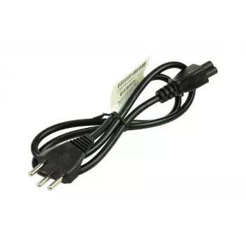 2-Power PWR0004E Netzkabel Schwarz C5-Kupplung