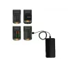 2-Power Universelles Kamera-Akkuladegerät – Einzelhandel, Lithium-Ionen (Li-Ion), AA, AAA, Nein