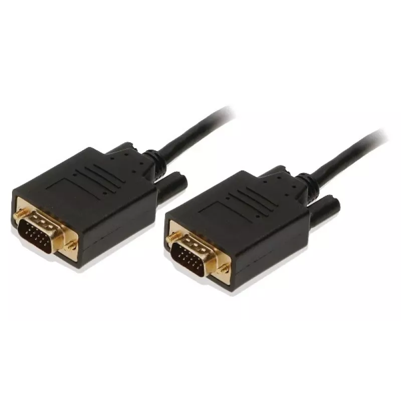 2-Power CAB0050A VGA-Kabel 2 m VGA (D-Sub) Schwarz