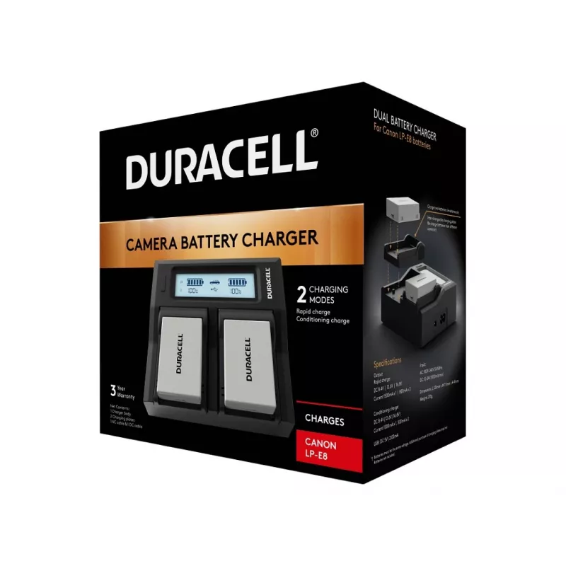 Duracell DRC6104 Batterieladegerät