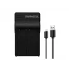 Duracell Digitalkamera-Akkuladegerät, USB, Innenraum-Akkuladegerät, Nikon EN-EL3e, FujiFilm NP-150, Schwarz, 5 V, 5 V