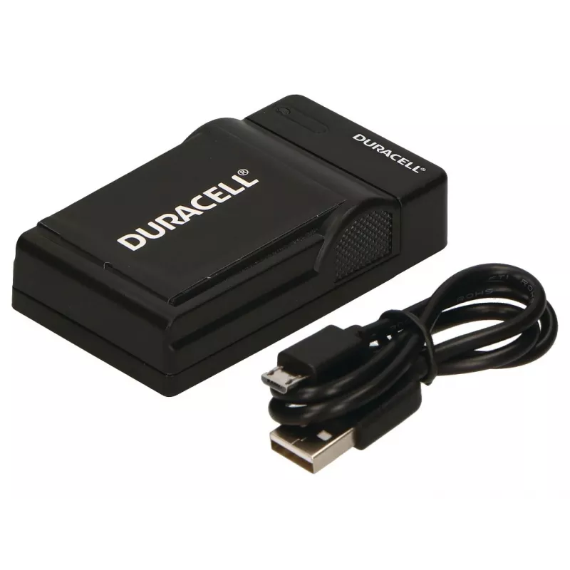 Duracell Digitalkamera-Akkuladegerät, USB, Ladegerät für den Innenbereich, GoPro Hero 4, Schwarz, 5 V, 5 V