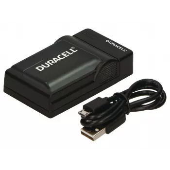 Duracell Digitalkamera-Ladegerät, USB, Innen-Akkuladegerät, Schwarz, 5 V, 5 V, 5 V
