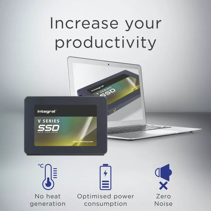 Integral 1 TB – 1000 GB SSD 2,5 Zoll SATA III R-520 MB/s W-470 MB/s TBW 300 V SERIES 2