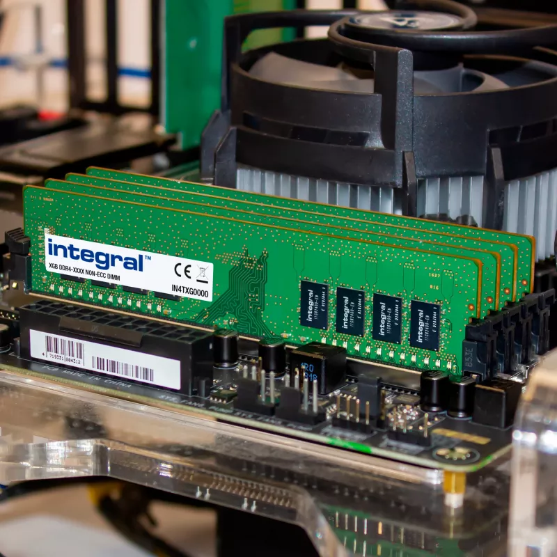 Integral 32GB PC-RAM-MODUL DDR4 3200MHZ PC4-25600 UNBUFFERED NON-ECC DIMM 1.2V 2GX8 CL22