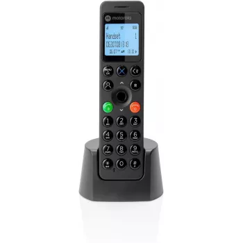 Motorola DOT201 DECT-Telefon Anruferkennung Schwarz