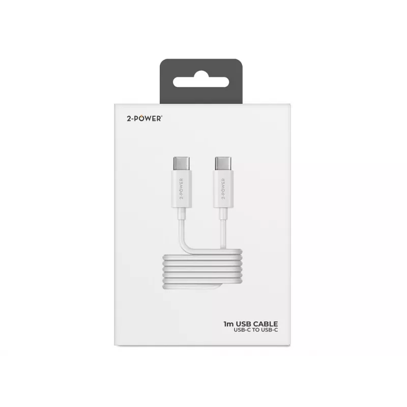 2-Power 2PUC1M04W Ladegerät für Mobilgeräte Weiß