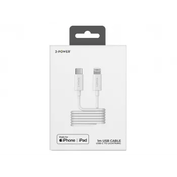 2-Power 2PUC1M03W Ladegerät für Mobilgeräte Weiß