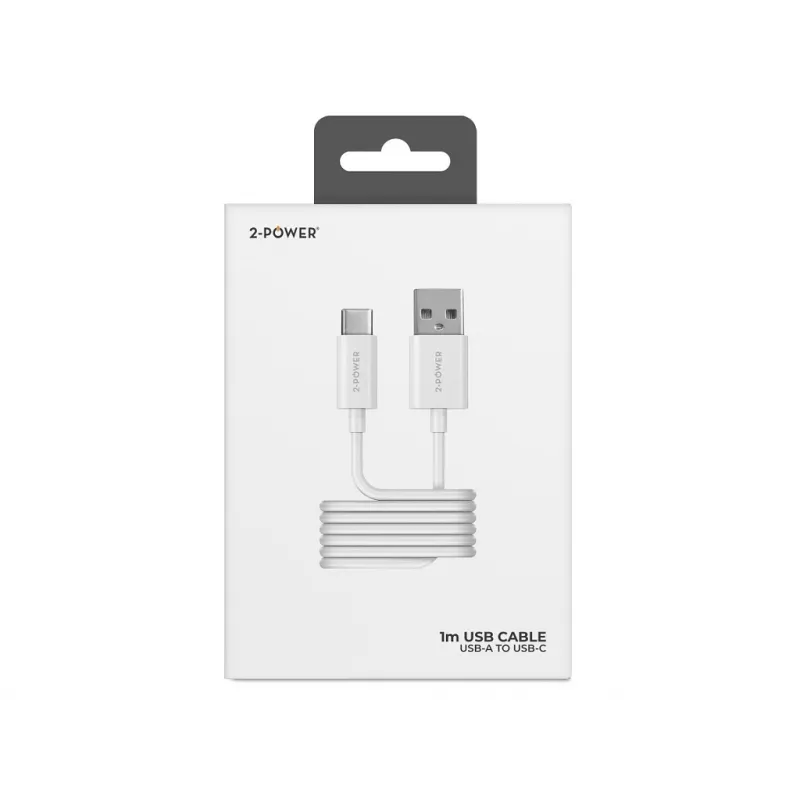 2-Power 2PUC1M01W Ladegerät für Mobilgeräte Weiß