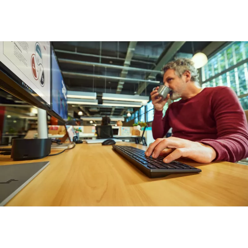 HP Thunderbolt Dock 120W G4, Kabelgebunden, Thunderbolt 4, Schwarz, Kensington, China, Thailand, Taiwan, Business