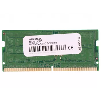 2-Power MEM5904A Speichermodul 16 GB 1 x 16 GB DDR5 262-Pin SO-DIMM