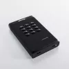 iStorage diskAshur³ 4 TB Schwarz | Sichere tragbare Festplatte | FIPS 140-3 Level 3 konform | Common Criteria EAL 5+ | PIN-geschützt | AES-XTS 256-Bit-Hardwareverschlüsselung | DSGVO, TAA-konform | Staub-/Wasserbeständig |