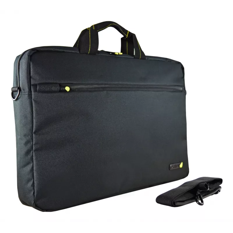 Techair TANZ0125v3 16-17.3 inch Classic Laptop Bag, Toploader-Tasche, 43,9 cm (17,3 Zoll), Schultergurt, 430 g