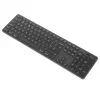 Targus EcoSmart AKB873FR Tastatur Universal RF Wireless + Bluetooth AZERTY Französisch Schwarz