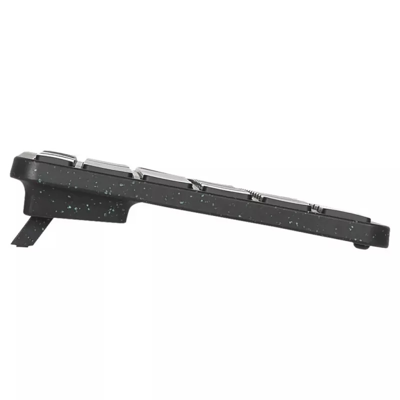 Targus EcoSmart AKB873FR Tastatur Universal RF Wireless + Bluetooth AZERTY Französisch Schwarz