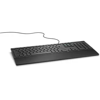 DELL Kabelgebundene Tastatur - KB216 - Französisch (AZERTY) - Schwarz, Full-Size (100%), Kabelgebunden, USB, AZERTY, Schwarz