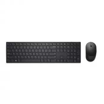 DELL Pro Tastatur und Maus - KM5221W - Pan-Nordic (QWERTY) - Schwarz