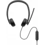 DELL Pro Kabel-Headset – WH3024, Kabelgebunden, Anrufe/Musik, 20 – 20000 Hz, 110 g, Headset, Schwarz
