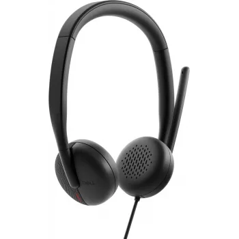 DELL Pro Kabel-Headset – WH3024, Kabelgebunden, Anrufe/Musik, 20 – 20000 Hz, 110 g, Headset, Schwarz