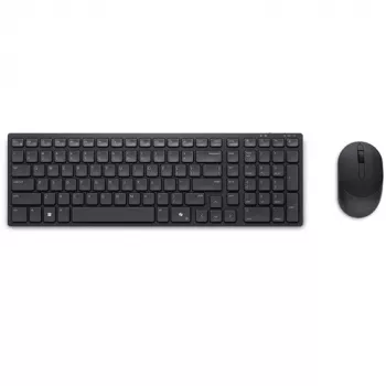 DELL Pro Compact Silent Tastatur and Maus - KM555 - Pan-Nordic (QWERTY)