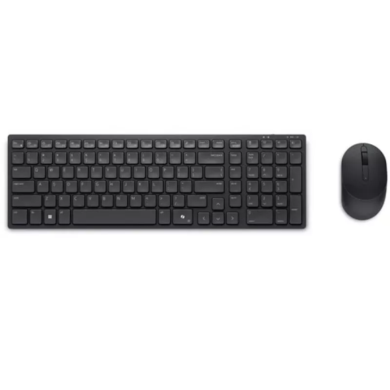 DELL Pro Compact Silent Tastatur and Maus - KM555 - Pan-Nordic (QWERTY)