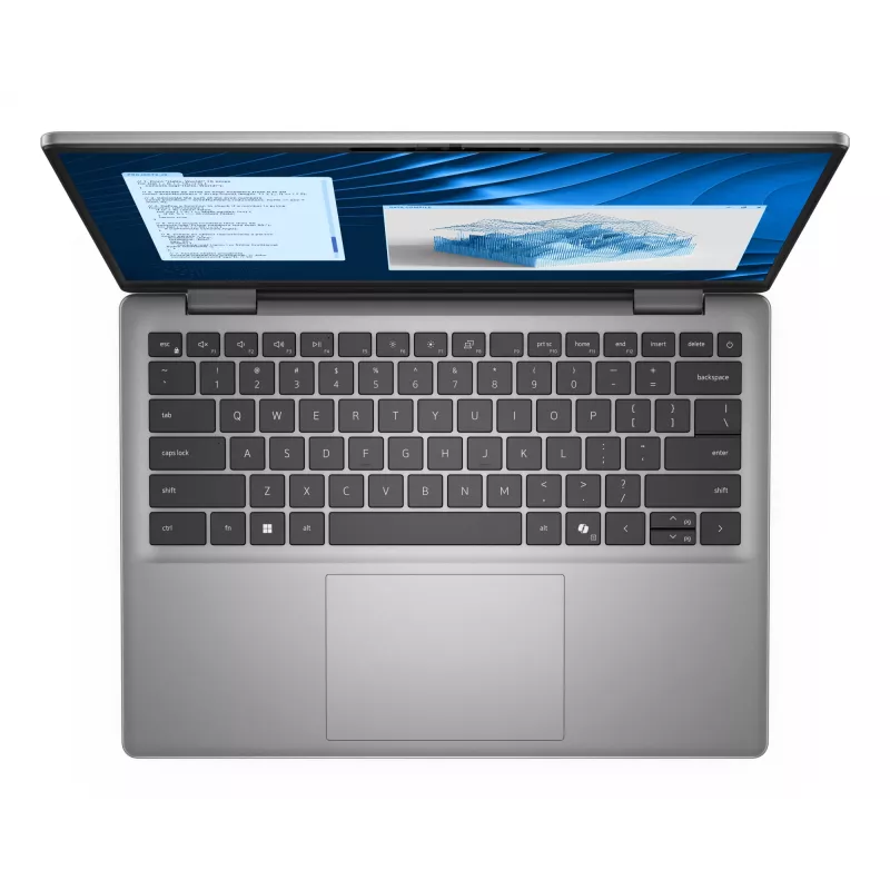 DELL Latitude 5455 Copilot+ PC Snapdragon X1P-42-100 Laptop 35,6 cm (14 Zoll) Full HD+ 16 GB LPDDR5x-SDRAM 512 GB SSD Wi-Fi 7 (802.11be) Windows 11 Pro Nordisches Grau