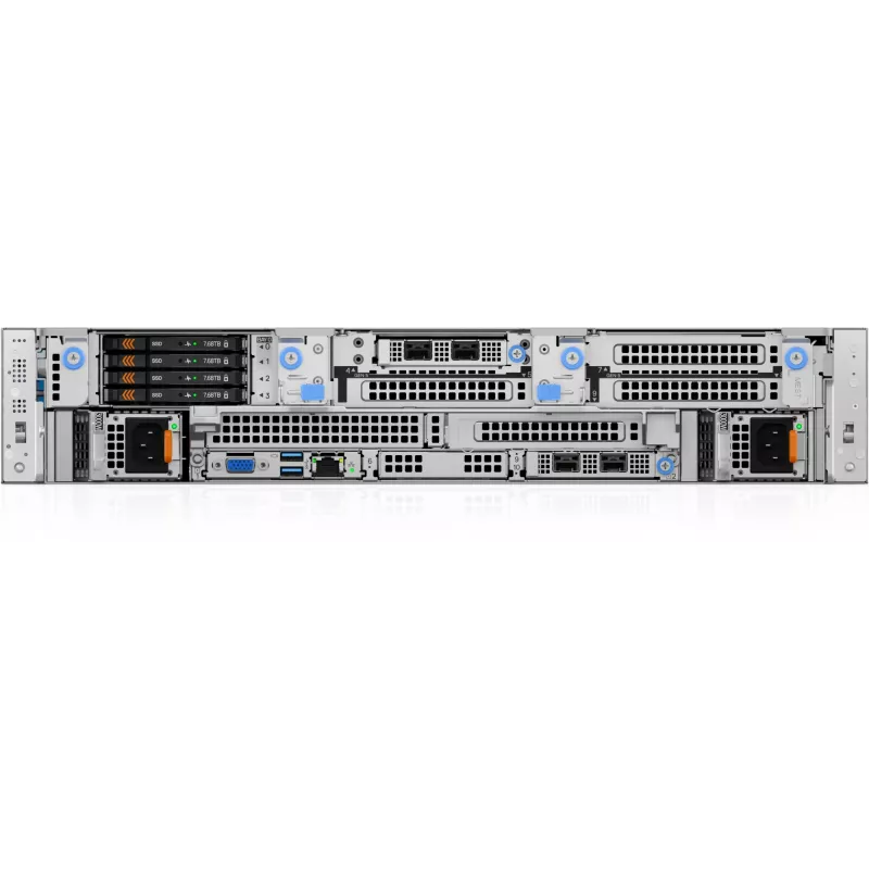 DELL R570 Server 1,92 TB Rack (2U) Intel Xeon 6 6517P 3,2 GHz 32 GB DDR5-SDRAM 1100 W
