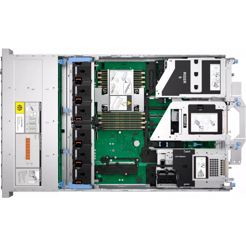 DELL R570 Server 1,92 TB Rack (2U) Intel Xeon 6 6517P 3,2 GHz 32 GB DDR5-SDRAM 1100 W