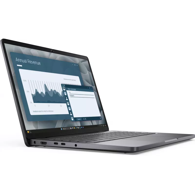 DELL Pro 14 PC14255 AMD Ryzen™ 5 PRO PRO 230 Laptop 35.6 cm (14 inch) Full HD+ 16 GB DDR5-SDRAM 512 GB SSD Wi-Fi 6E (802.11ax) Windows 11 Pro Deutsch Schwarz