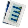 Leitz iLAM vorgelochte A4 Laminierfolien, 80 Mikron, Packung mit 100