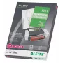 Leitz iLAM Selbstklebende A4 Laminierfolien, 125 Mikron, 100er-Packung