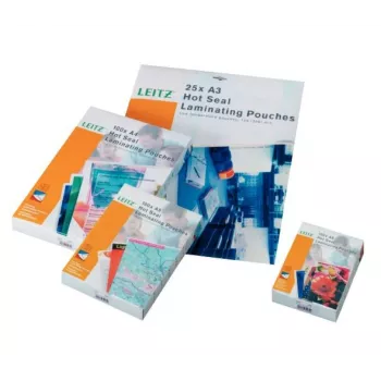 Leitz iLAM Premium Glossy A4 Laminierfolien, 125 Mikron, 25er-Packung