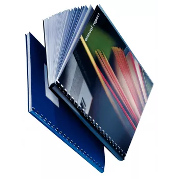 Leitz Spines Kunststoff 6 mm comBIND, Schwarz, 25 Blatt, Kunststoff, A4, 6 mm, 6 mm