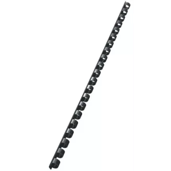 Leitz Spines Kunststoff 8 mm comBIND, Schwarz, 45 Blatt, PVC, A4, 8 mm, 8 mm