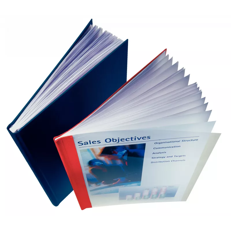 Leitz Bindeumschläge Thermal Leinen 1,5 mm, A4, Karton, Polyvinylchlorid (PVC), weiß, 15 Blatt, 240 g/m², 1,5 mm
