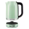 KitchenAid 5KEK1701EPT Wasserkocher 1,7 l 2400 W Schwarz, Grün, Edelstahl