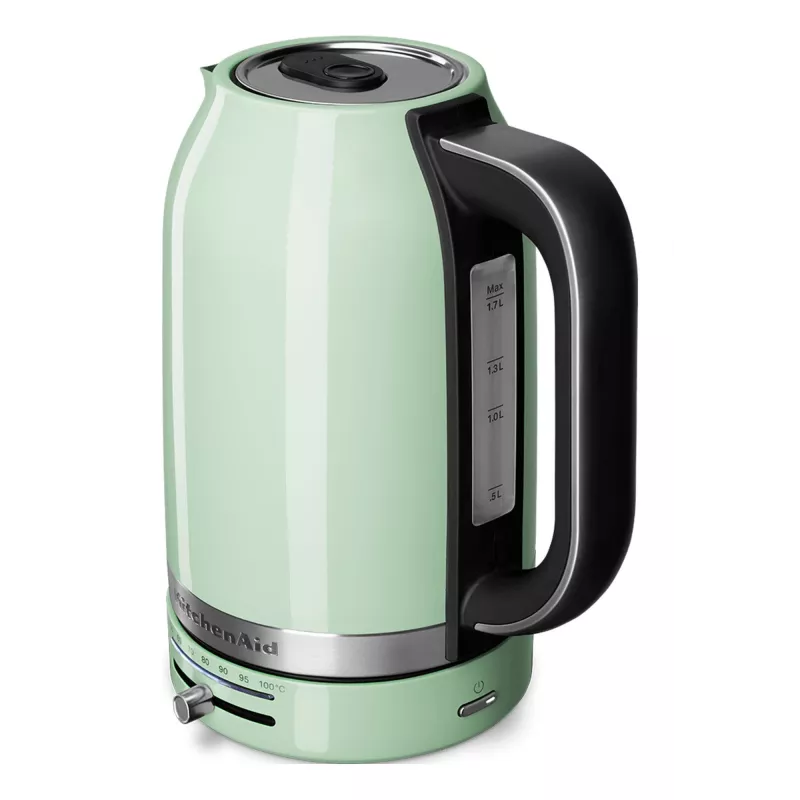 KitchenAid 5KEK1701EPT Wasserkocher 1,7 l 2400 W Schwarz, Grün, Edelstahl