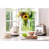 KitchenAid 5KEK1222EAC Wasserkocher 1,25 l 2200 W Schwarz, Creme, Edelstahl