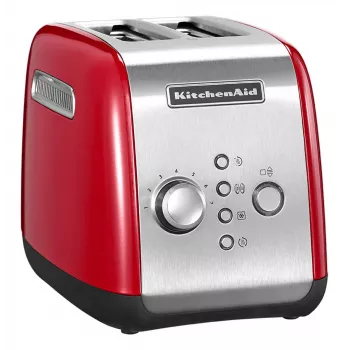 KitchenAid 5KMT221EER 7 2 Scheiben 1100 W Rot, Edelstahl