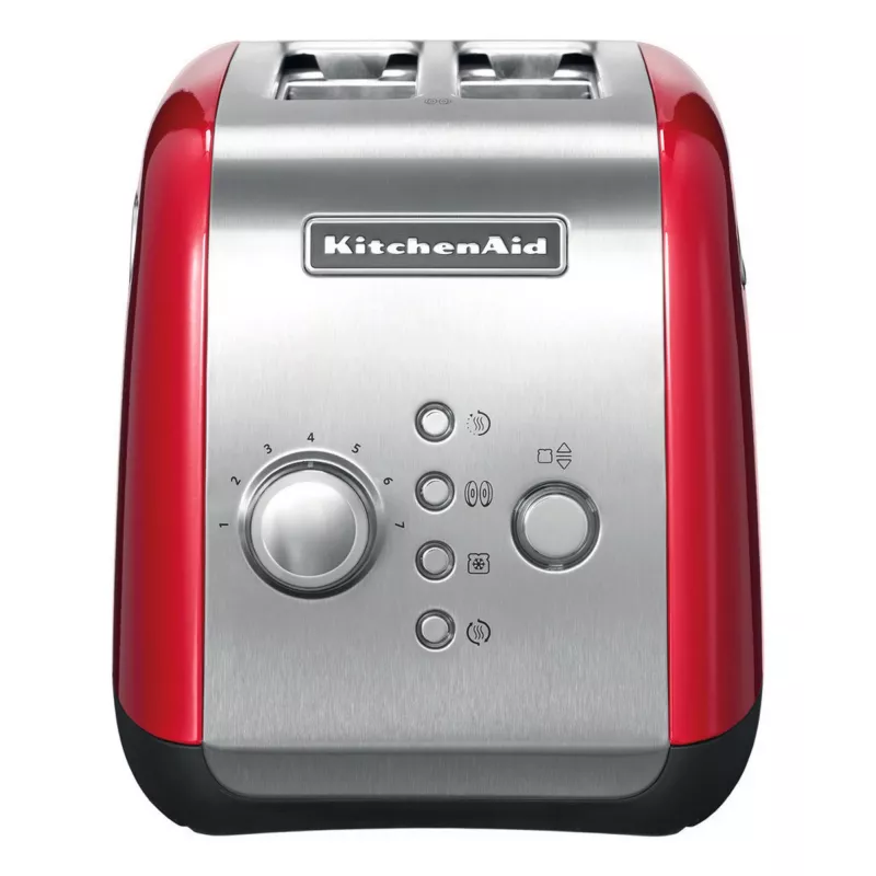 KitchenAid 5KMT221EER 7 2 Scheiben 1100 W Rot, Edelstahl
