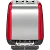 KitchenAid 5KMT221EER 7 2 Scheiben 1100 W Rot, Edelstahl