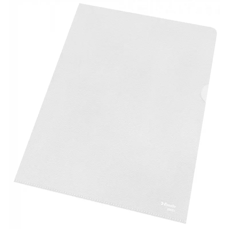 Esselte Ordner 120my A4, A4, Polyvinylchlorid (PVC), Transparent, 220 mm, 307 mm, 1 mm