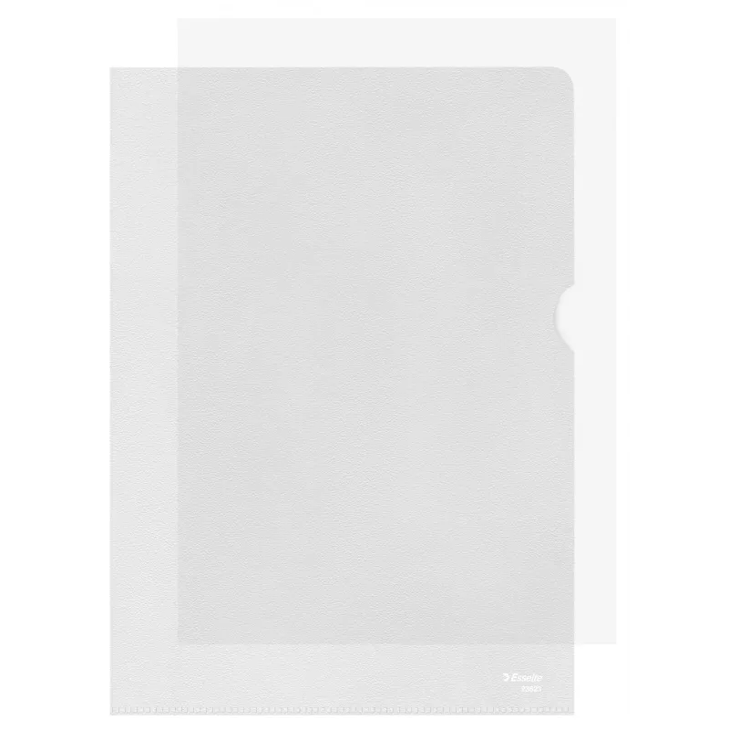Esselte Ordner 120my A4, A4, Polyvinylchlorid (PVC), Transparent, 220 mm, 307 mm, 1 mm