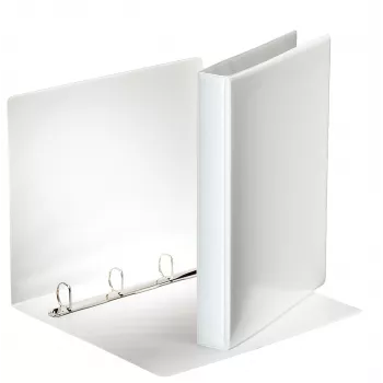 Esselte Panorama Ordner FSC® A4 4DR/25 mm, A4, D-Ring, Kunststoff, Weiß, 240 Blatt, 2.5 cm